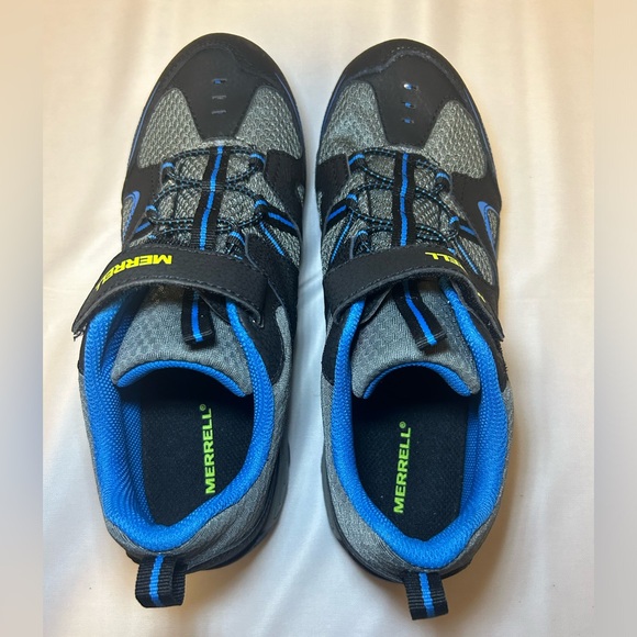 Like New Merrell Chaser Trail Hiking Hook/Loop Shoes 7M Kid’s Unisex - Picture 7 of 14